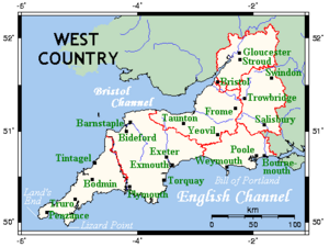 Westcountrymap