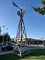 Windmill on Main Street, Grapevine, TX, Oct 2012