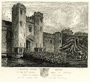 Wingfield Castle Suffolk by Henry Davy