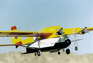 X-33 air drop model