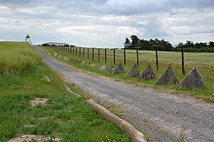 Čížov (Zaisa) - preserved part of Iron curtain
