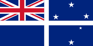 1875 flag of Tasmania