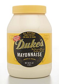 Mayonnaise jar