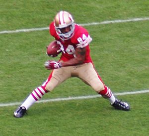 49ers WR Michael Lewis in 2007