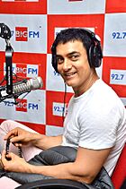 Aamir Khan at 92.7 BIG FM to promote Satyamev Jayate 07