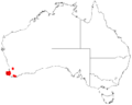 Acacia mooreanaDistMap609