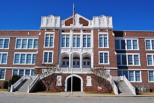 Academy of Richmond County, front entrance.