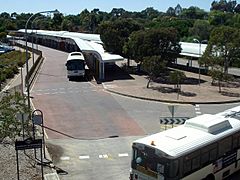 Adelaide O-Bahn, Modbury Interchange (overpass-northeast)