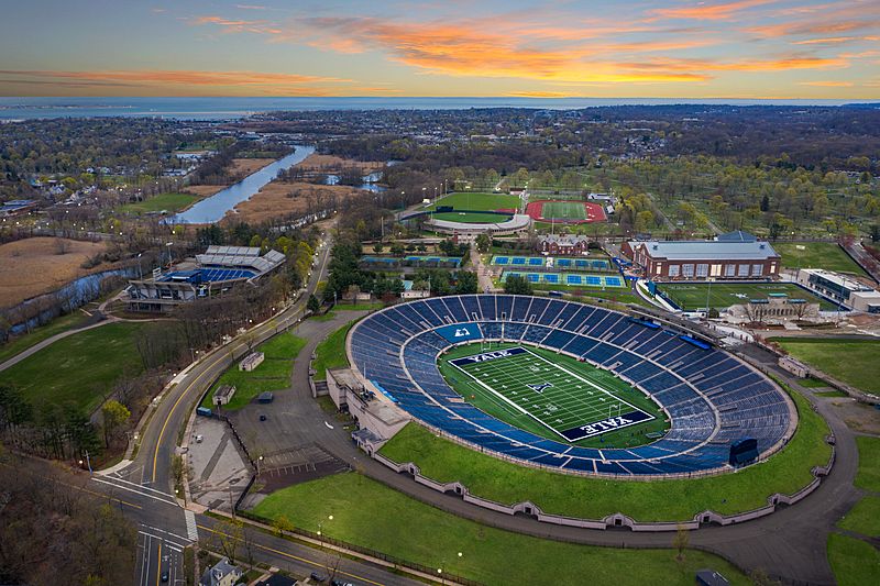 Aerial Image Yale Bowl