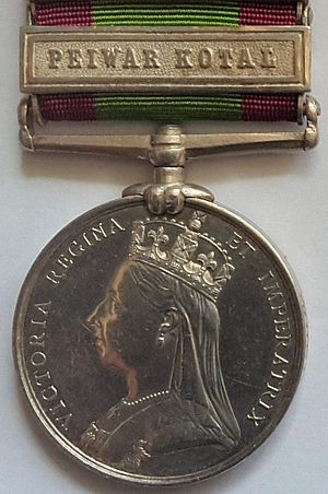 Afghan Medal obverse