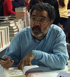 Ahmet Ümit at Kocaeli Book Exhibition (May 2016)
