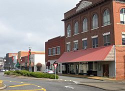The Alexander City Commercial Historic District was added to the National Register of Historic Places on June 22, 2000.