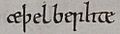 Anglo-Saxon Chronicle - Aethelberhte