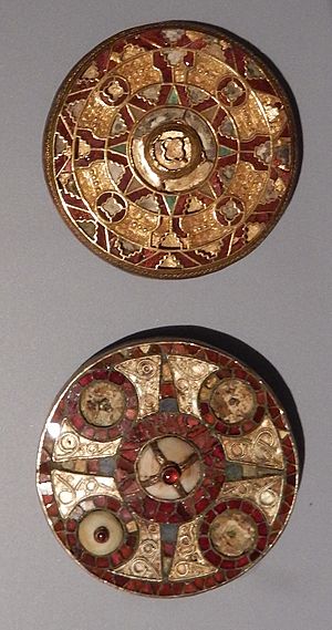 Anglo-Saxon disc brooches