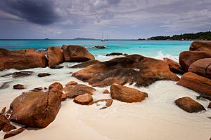 Anse Lazio beach Praslin Seychelles