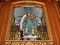 Archangel Uriel statue at the San Miguel Church, Manila