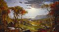 Autumn--On the Hudson River-1860-Jasper Francis Cropsey
