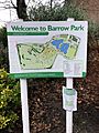 Barrow Park Signage