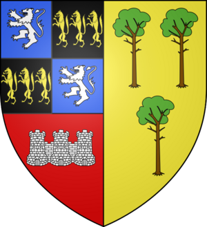 Blason ville fr Le Teich (Gironde)