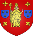 Blason ville fr Saint-Macaire (Gironde)