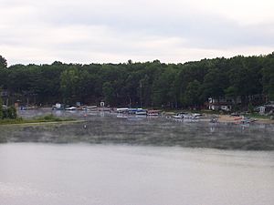 Boats on Budd Lake