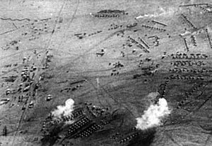 Bombardement Tschaukaib 1914