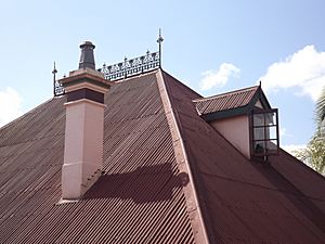 Brickstone rooftop, Ipswich, Queensland