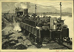 British troop train in Egypt 1882 cropped
