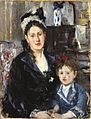 Brooklyn Museum - Portrait of Mme Boursier and Her Daughter (Portrait de Mme Boursier et de sa fille) - Berthe Morisot