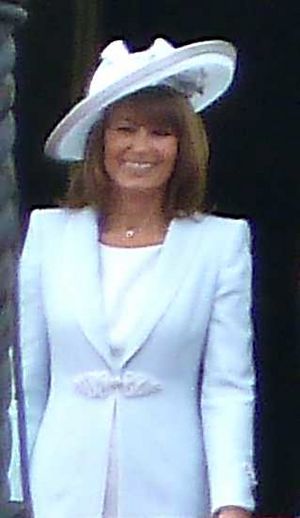 Carole Elizabeth Middleton on the balcony of Buckingham Palace.jpg
