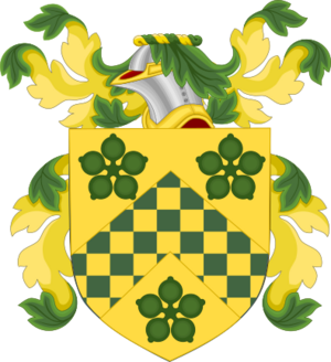 Coat of Arms of Elisha Cook