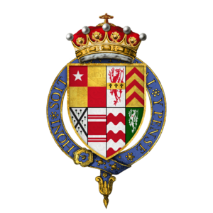 Coat of arms of Sir John de Vere, 15th Earl of Oxford, KG