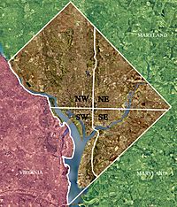 DC satellite image