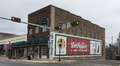 Dr. Pepper beverage advertising sign on a building in downtown Mount Pleasant, Texas LCCN2014630245.tif