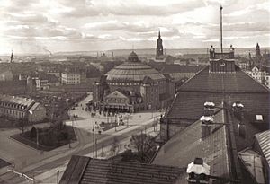 Dresden Zirkus Sarrasani Carolaplatz Neustadt 1914