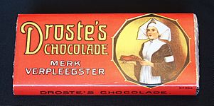 Drostes chocolade reep, merk Verpleegster, foto 1