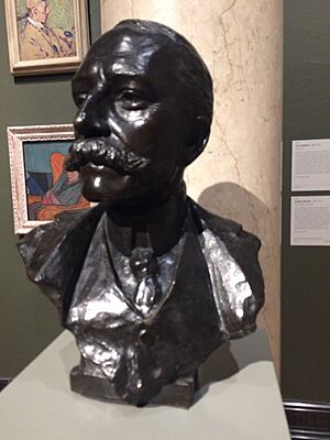 Edward Elgar, by Percival Hedley, 1905
