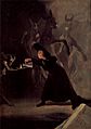 El hechizado por fuerza, por Goya