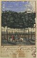 Embaixadores e Plenipotenciários de Portugal e Castela assinando a Paz no interior do Malho aos 6 de Fevereiro de 1715