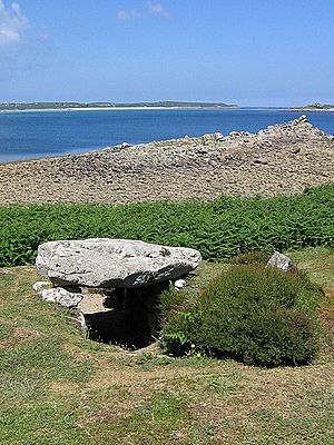 Entrance Grave at Inisidgen, St Mary's, Scilly - geograph.org.uk - 1603999.jpg