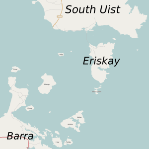 Eriskay map