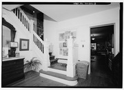 FIRST FLOOR, ENTRANCE FOYER - Zane Grey House, West side of Scenic Drive, Lackawaxen, Pike County, PA HABS PA,52-LACK,3-8