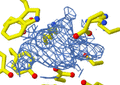Fitting a model into electron density
