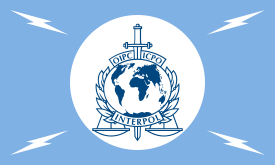 Flag of INTERPOL
