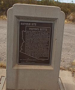 Florence-Poston's Butte Marker