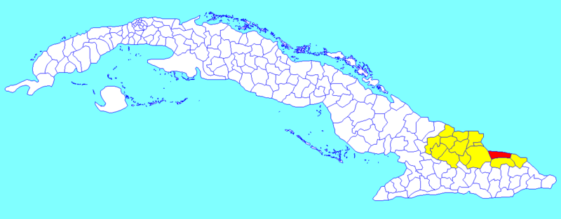 Frank País (Cuban municipal map)