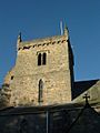 Gainford church tower - geograph.org.uk - 256115