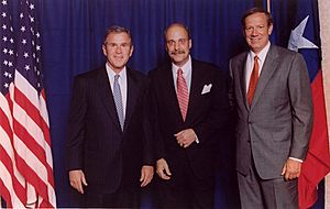 George Bush and George Pataki