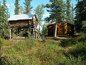 Giddings Cabin and Cache