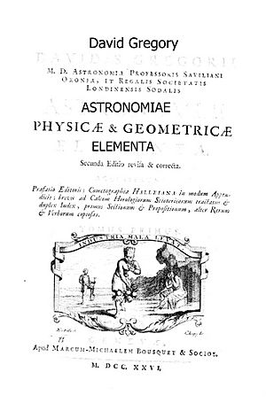 Gregory, David – Astronomiae physicae et geometricae elementa, 1726 – BEIC 1496003